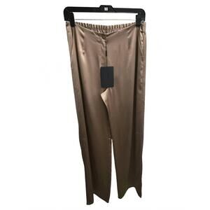 NEW DIOMI women's wide leg pants in warm taupe